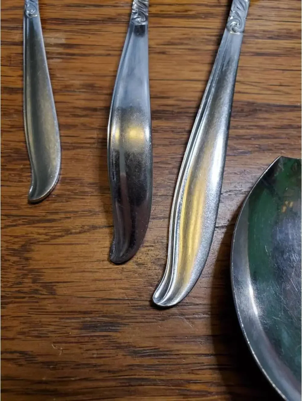 Dignity, by Ascons, stainless steel, 4 pieces, MCM Silverware, mcm flatware